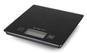 Køkkenvægt sort 5kg. Digital 15x15cm.