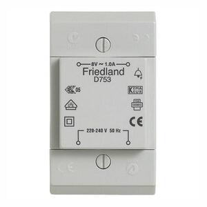 Ringetrafo Friedland D753 8V/1A