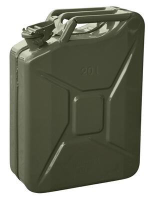 Jerry can 20L. metal