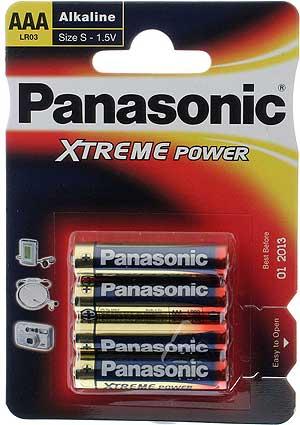 Batteri Panasonic AAA 4stk. LR03