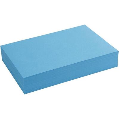 A4 papir blå ternet 500 ark.