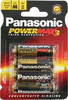 Batteri Panasonic AA 4 stk. LR 06