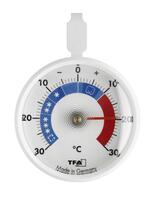 Termometer til køleskab flad Ø7cm.