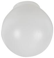 Kuppel i plastik opal Ø150MM 84,5MM gevind