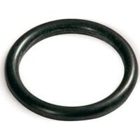 O-ring i sort 15mm. inox/steel
