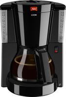 Kaffemaskine look basic glas i sort